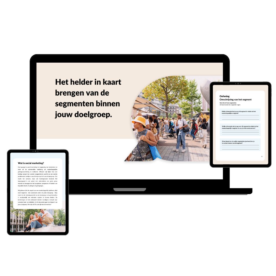 Onderzoekshuis - Het helder in kaart brengen van de segmenten binnen jouw doelgroep